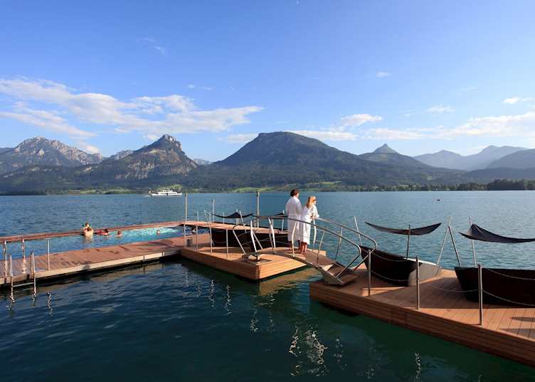 Swimming area, Romantik Hotel Weissen Rössl