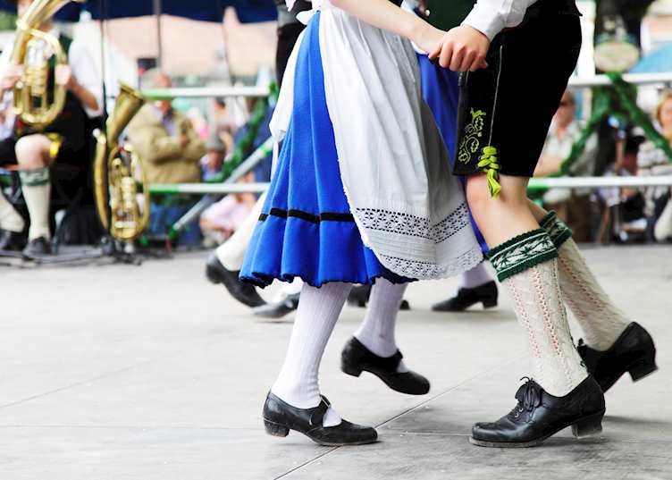 Bavarian dancers