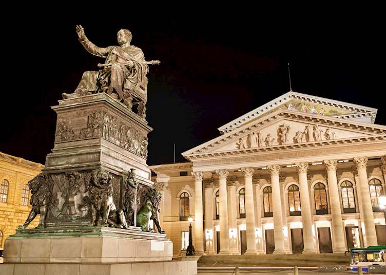 Opera House at night