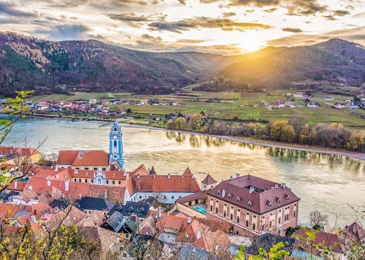 Views over Dürnstein, Austria