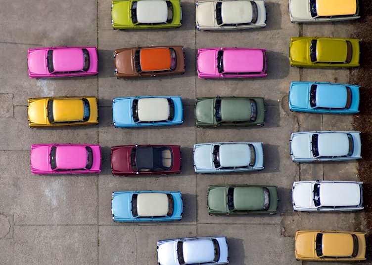 Fleet of Trabant