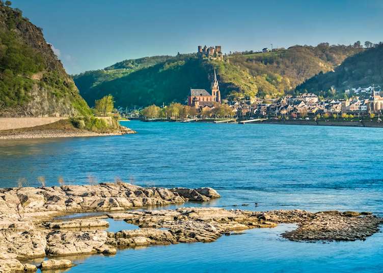 Banks of the Rhine River 