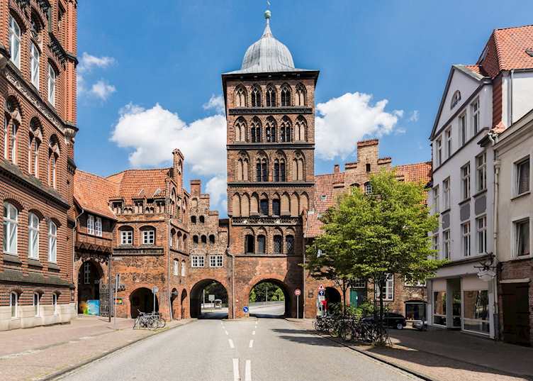 Burgtor gate tower, Lubeck