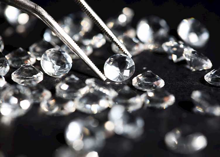 Loose diamonds, Antwerp