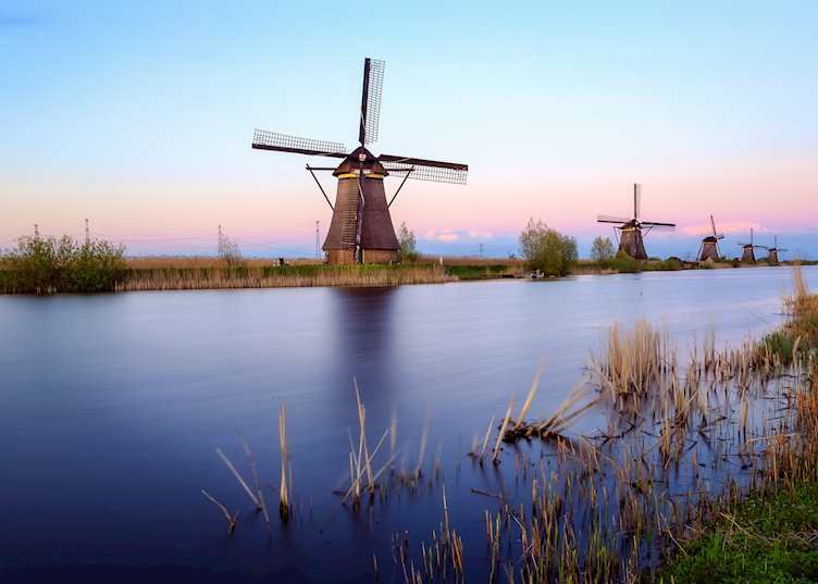 Windmills of Kinderdijk, Netherlands