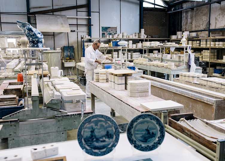 Royal Delft tiles, Netherlands