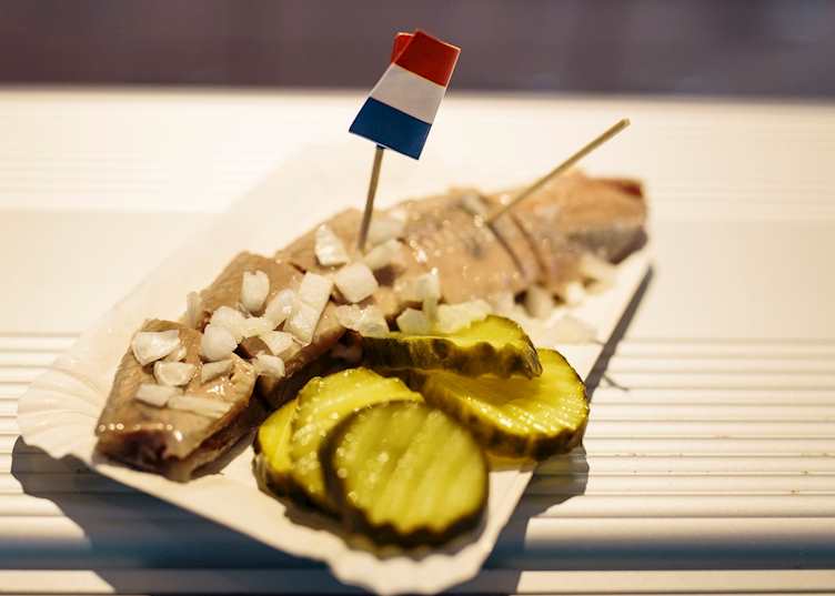 Raw herring, Amsterdam