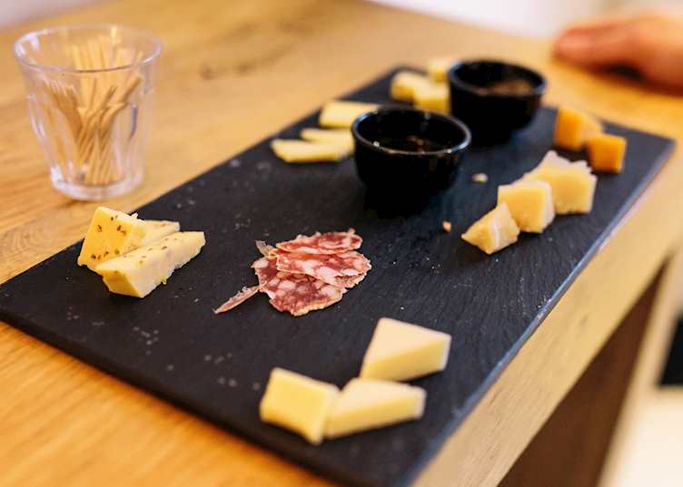 Cheese sampling in Amsterdam