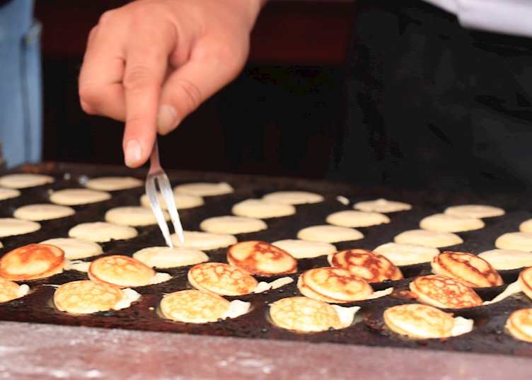 Fresh poffertjes, Amsterdam