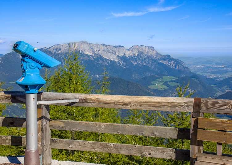 Bird's eye view of the Eagle's Nest