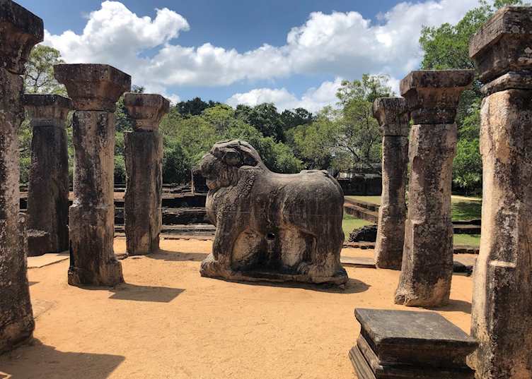 Ruins in Polonnaruwa