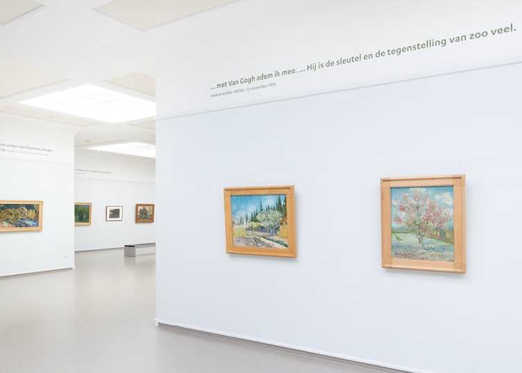 Part of the Van Gogh collection at Kröller-Müller Museum