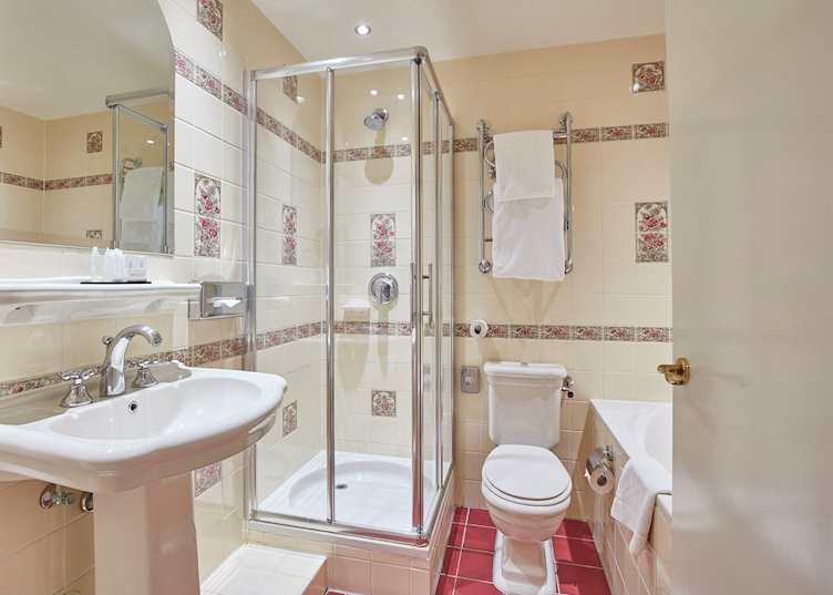 A Royal Room bathroom in English style decor