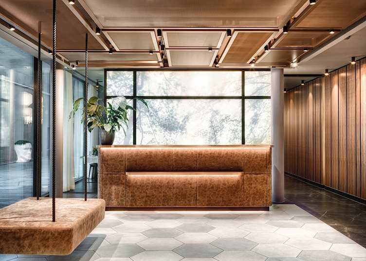 Reception area