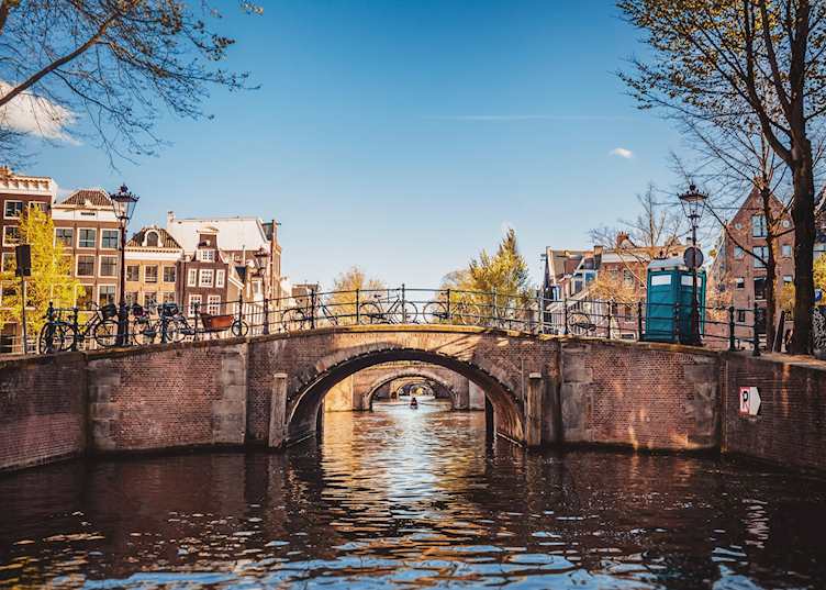 Canal bridges in Amsterdam