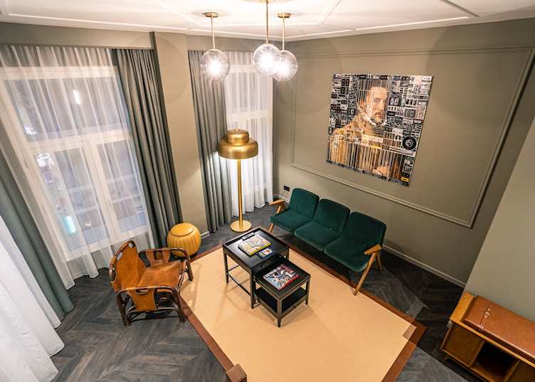 The Loft room living space