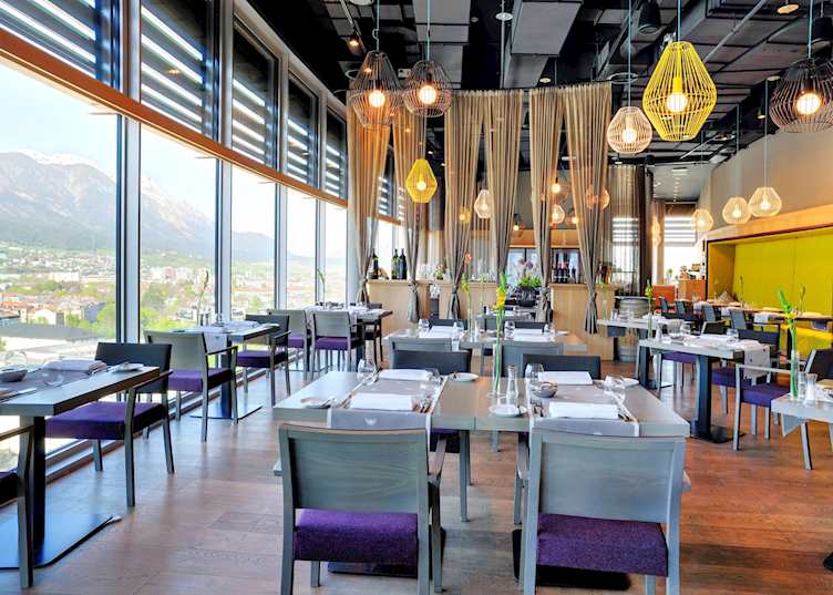 The Weitsicht restaurant, aDLERS Hotel