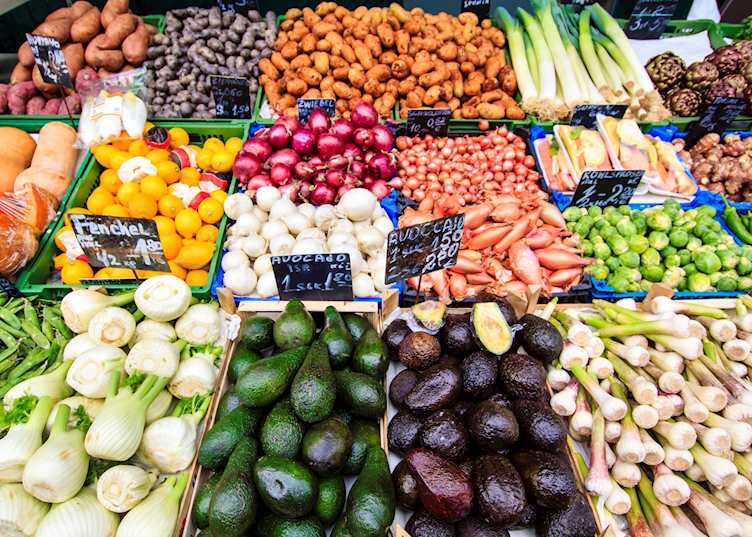 Vienna outdoor produce market