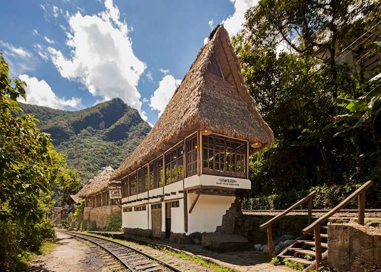 The cafe at Inkaterra Machu Picchu