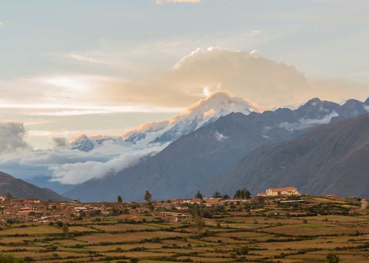 View from Hotel Sol y Luna, Sacred Valley