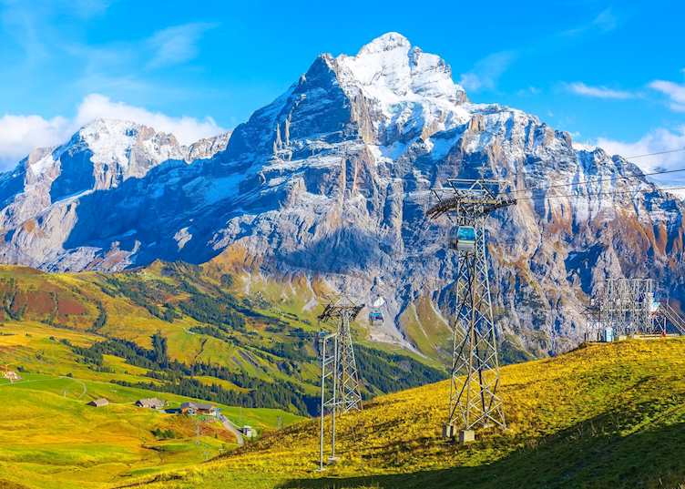 Mountainscape above Grindelwald