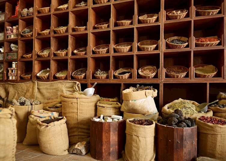 Spice market in Dubai