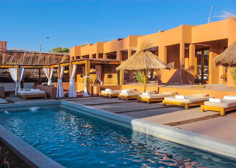 The pool at NOI Casa Atacama