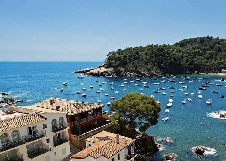 View from the hotel, Hotel Aigua Blava