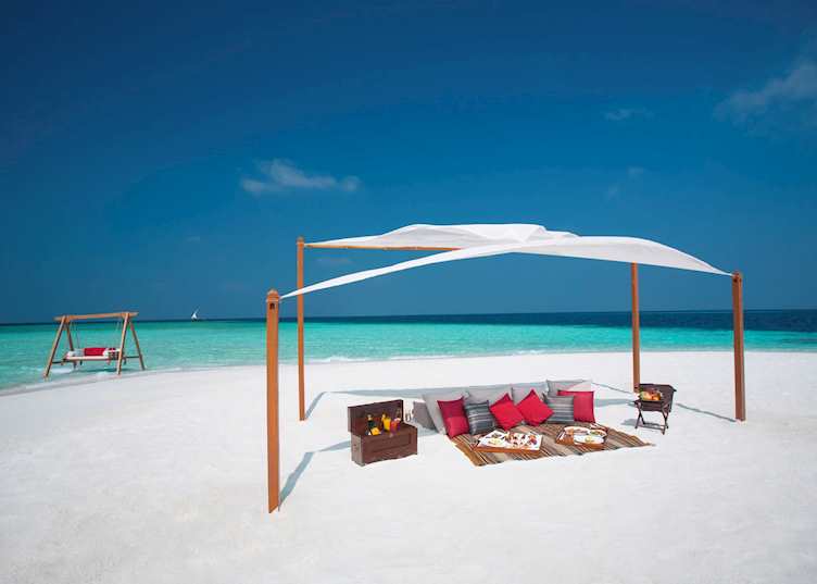 Sandbank picnic, Baros Maldives, Maldive Island