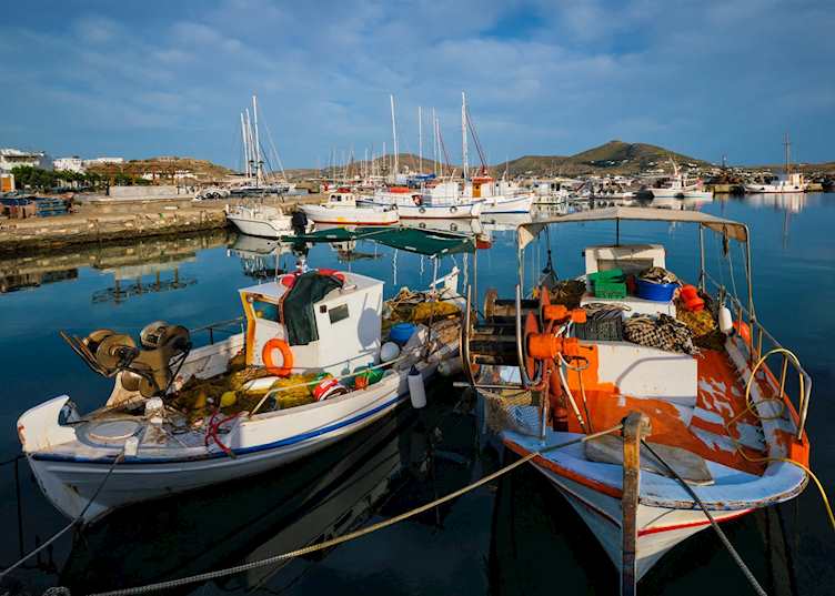 Fishing boats, Paros