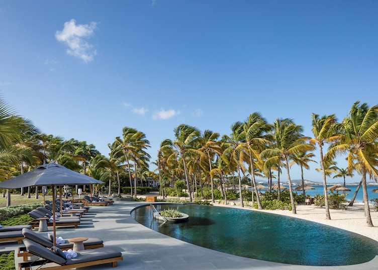 Jumby Bay pool