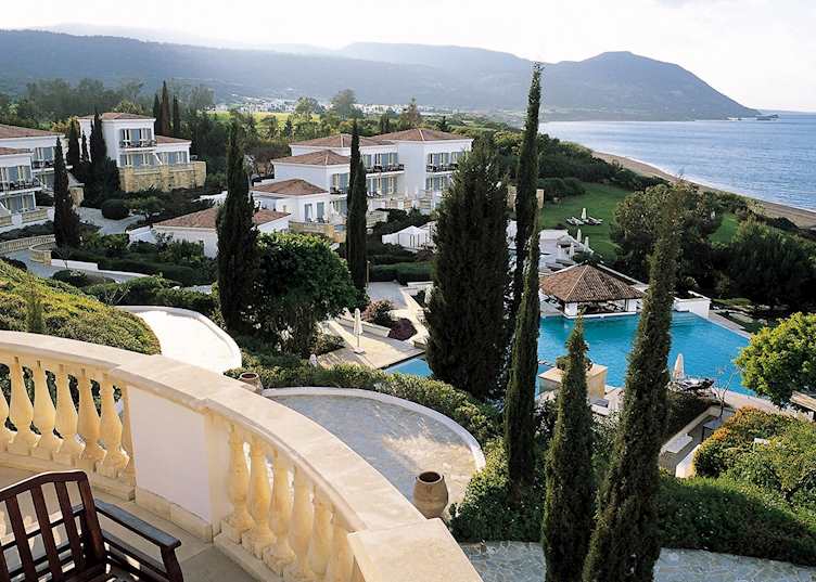 View from the hotel, Anassa Hotel