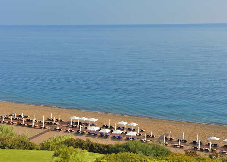Beach, Anassa Hotel
