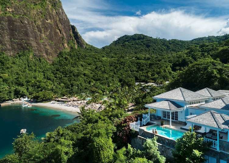 Pool and ocean views