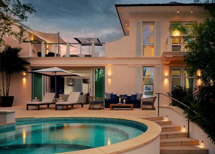 Three bedroom villa plunge pool