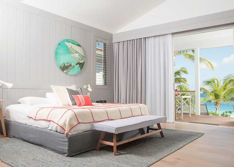 Room interior and terrace