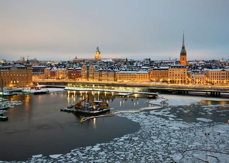 Stockholm in winter