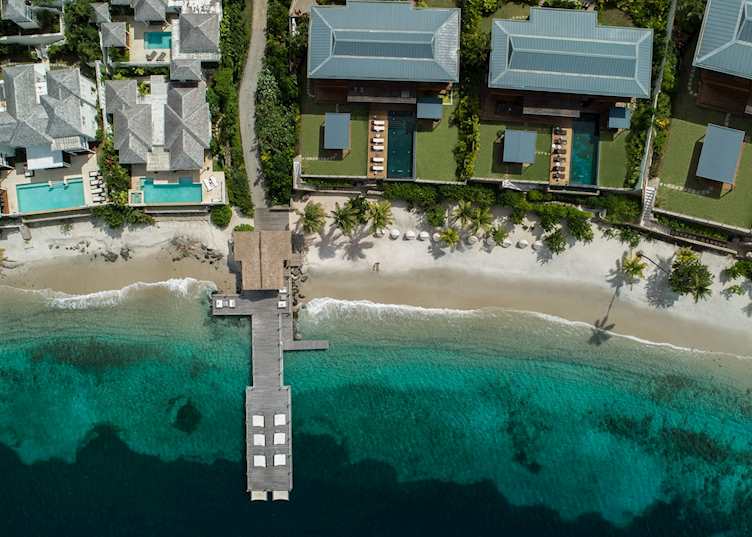 Sugar Beach shoreline