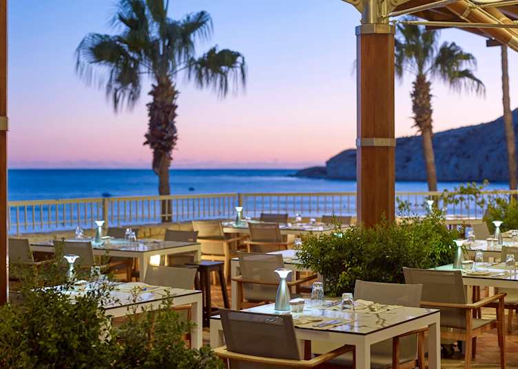 Cape Aspro restaurant, Columbia Beach Resort
