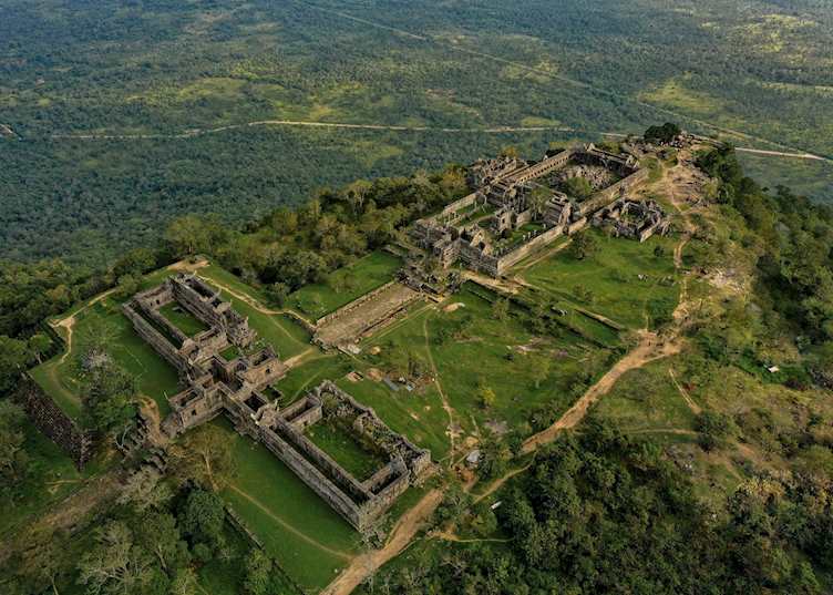 Aerial view of Preah Vihear