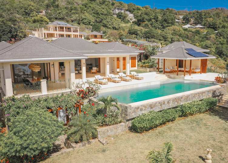 Five bedroom villa exterior, Bequia Beach Hotel