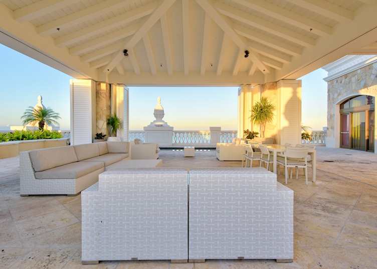 Patio of Chairman Suite