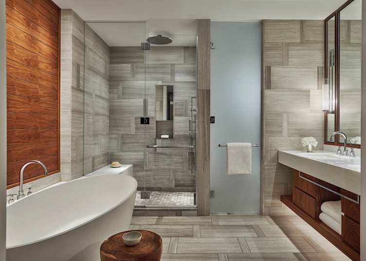 Bathroom at The Ocean Club