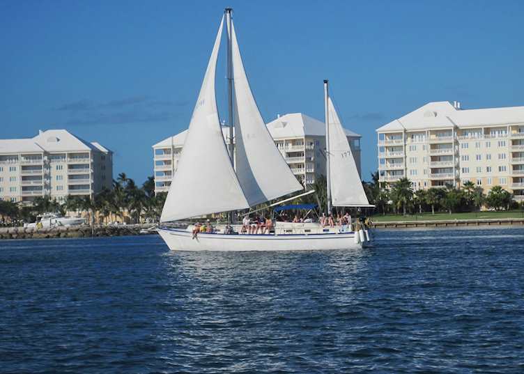 Rose Island Sailing tour