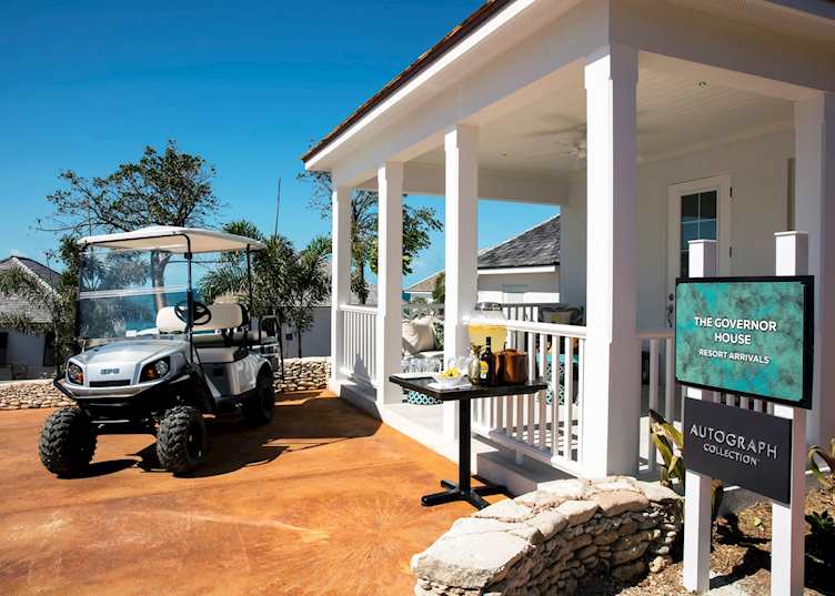 Reception at the resort