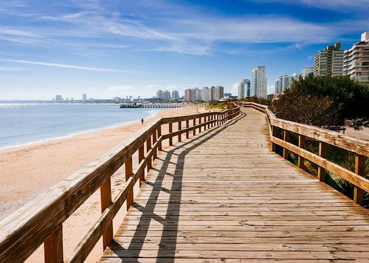 Boardwalk at Punta del Este