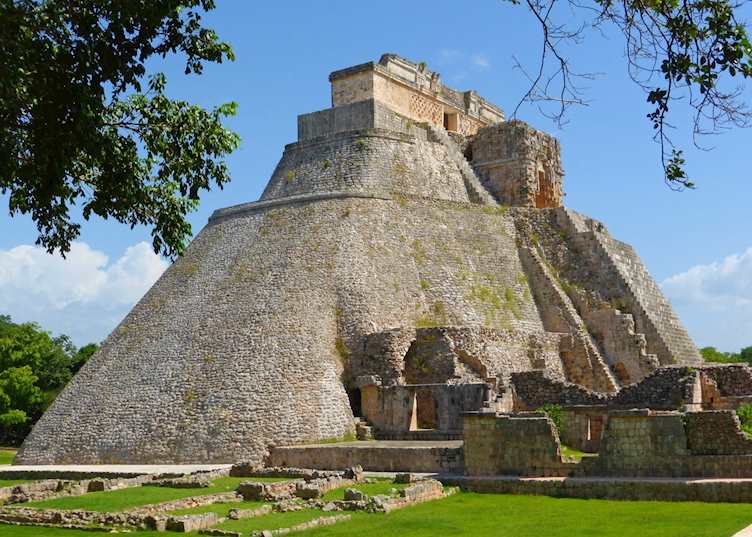 Pyramid of the Magician, Uxmal, Mexico