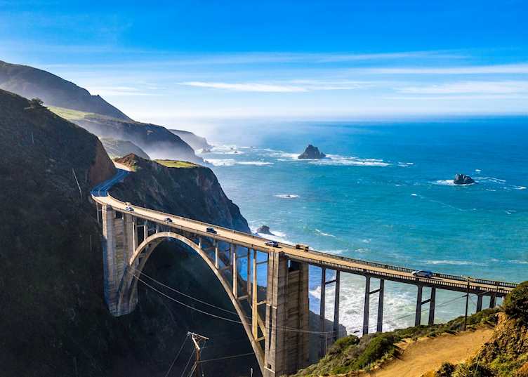 Bixby Bridge in California