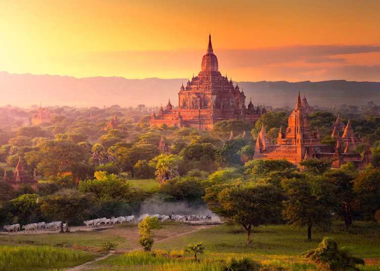 Temples in Bagan
