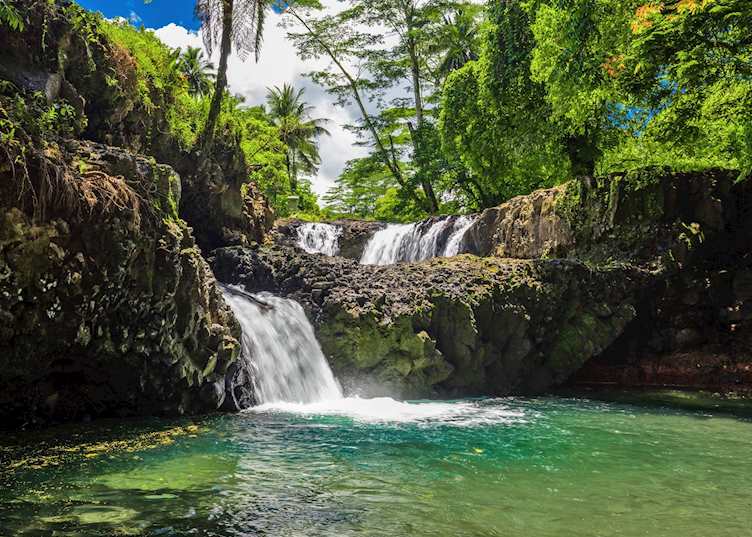 Togitogiga Waterfall on Upolu